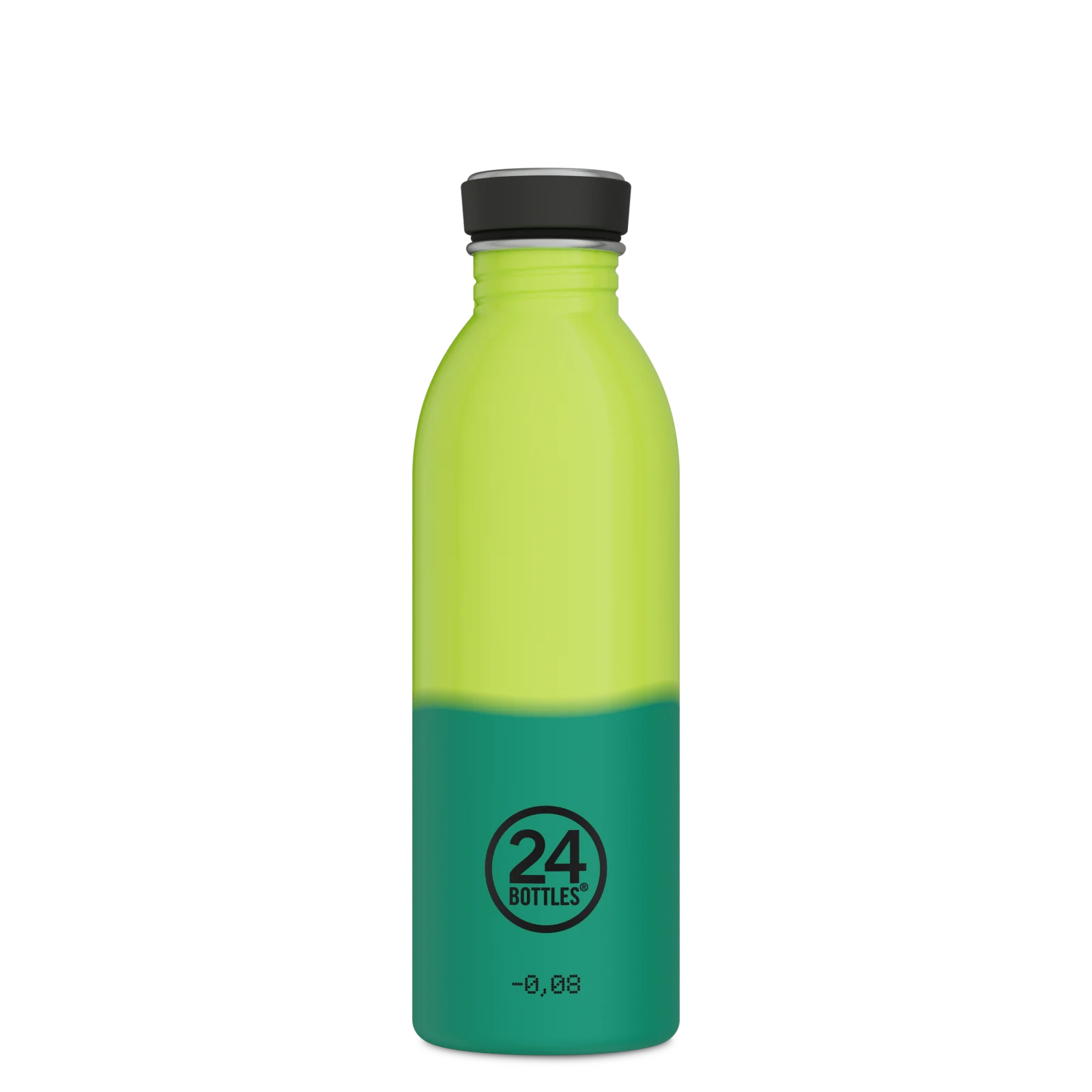 24 Flessen Urban Fles 500ml REactive Geel/Groen