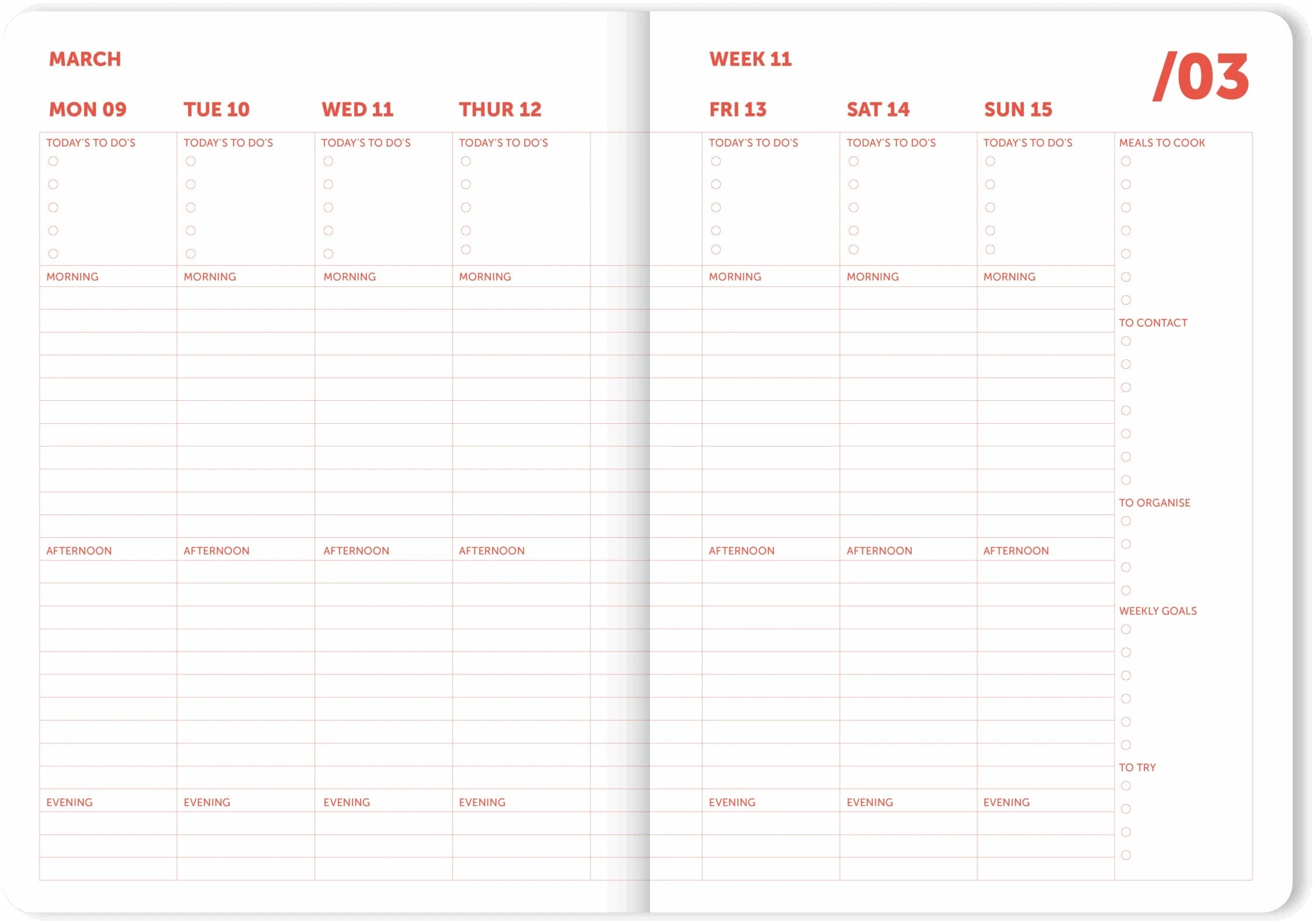A-Journal 2026 Spiraal Agenda A5++ Koraal