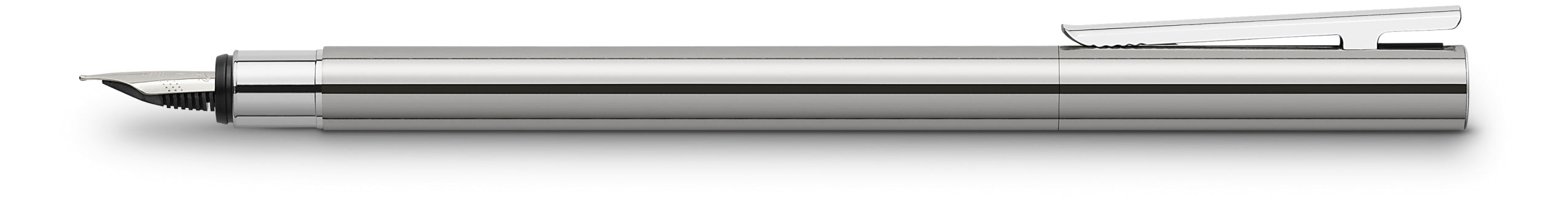 Faber-Castell Fountain Pen Neo Slim Shiny Stainless Steel