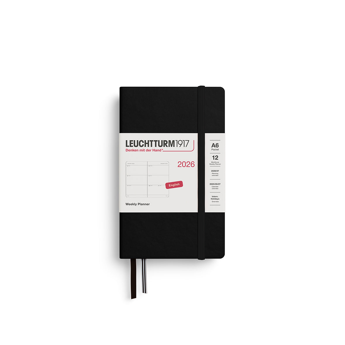 Leuchtturm 2026 Planner (A6) Softcover Week