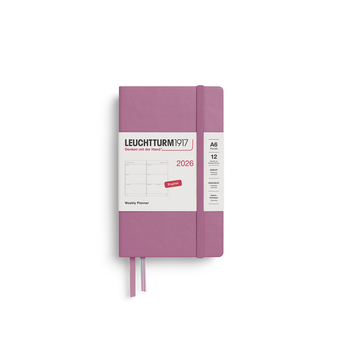 Leuchtturm 2026 Pocket (A6) Softcover Week