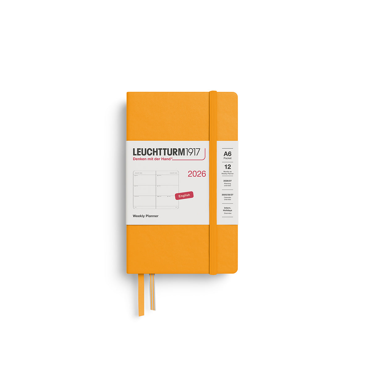 Leuchtturm 2026 Planner (A6) Softcover Week