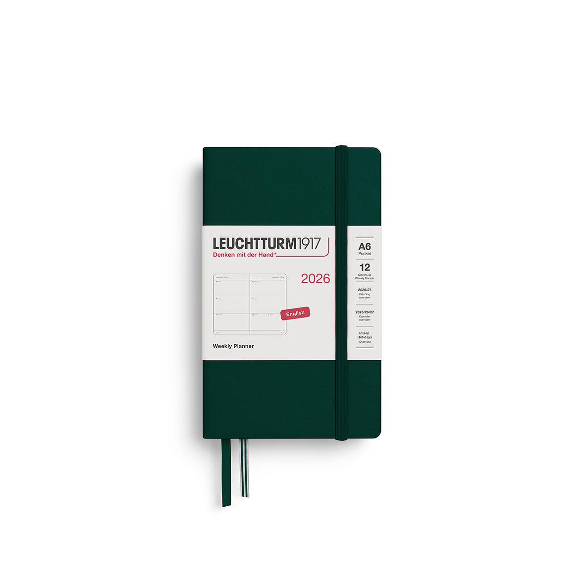 Leuchtturm 2026 Pocket (A6) Softcover Week
