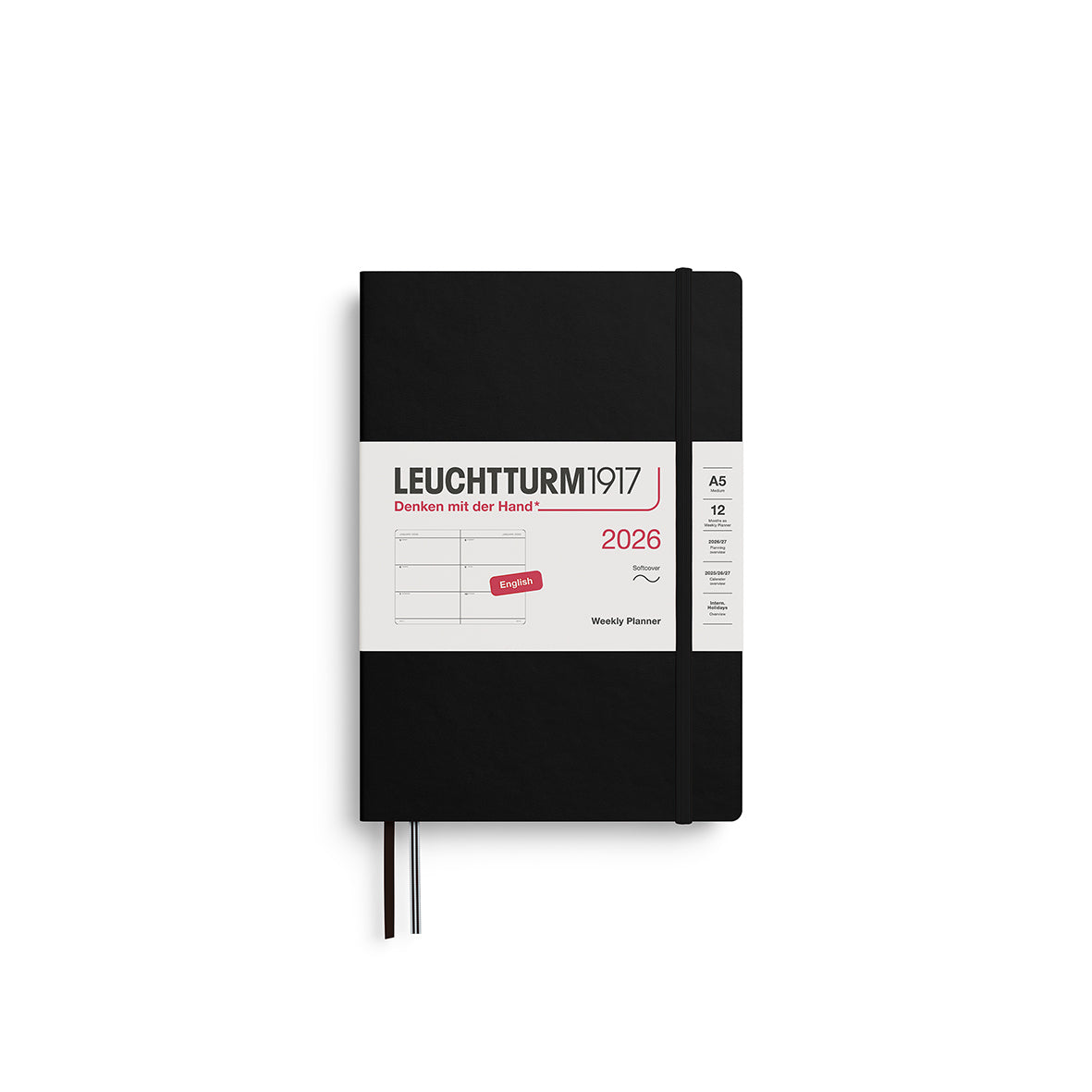 Leuchtturm 2026 Agenda Softcover Medium Week