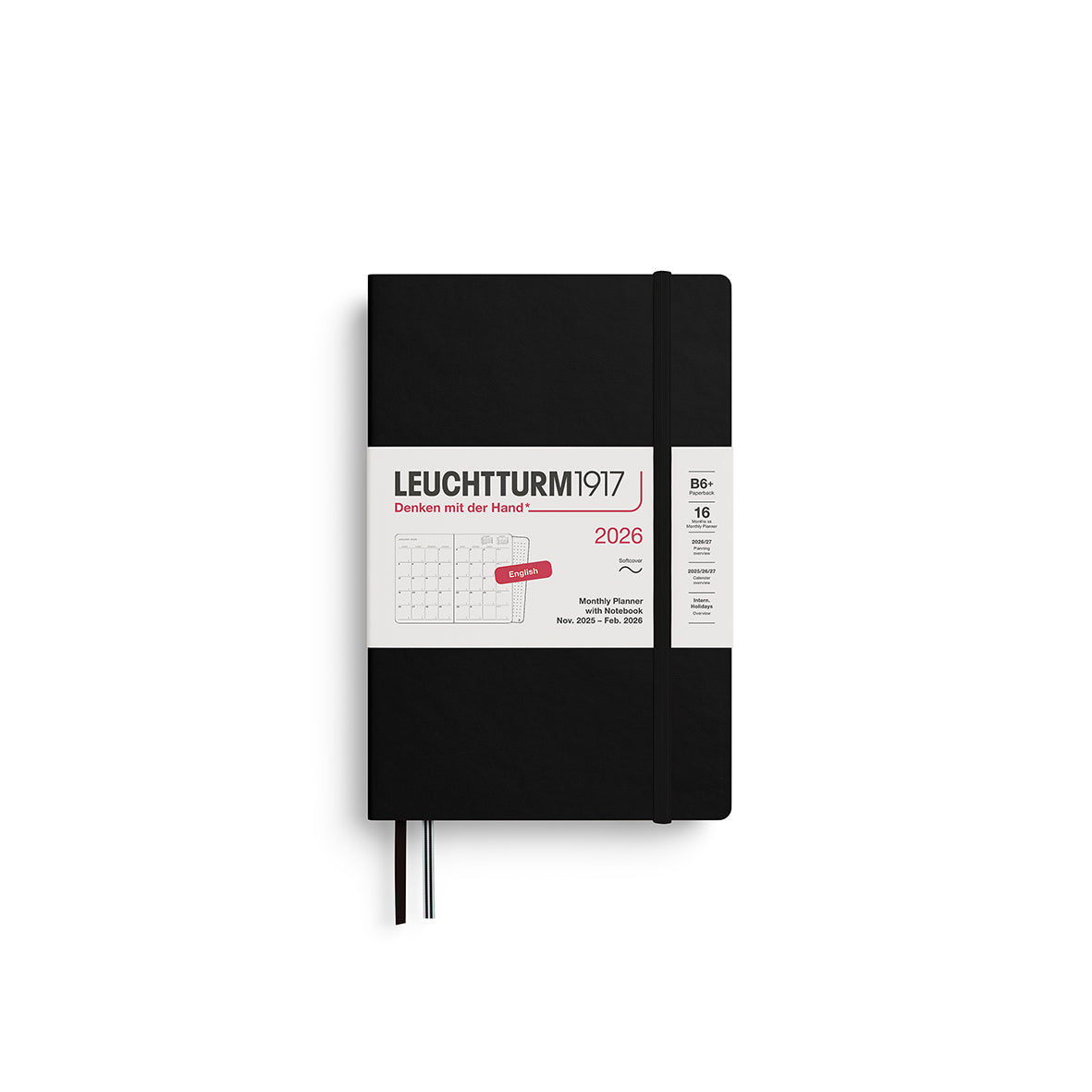 Leuchtturm 2026 Agenda Paperback softcover Maand Dotted