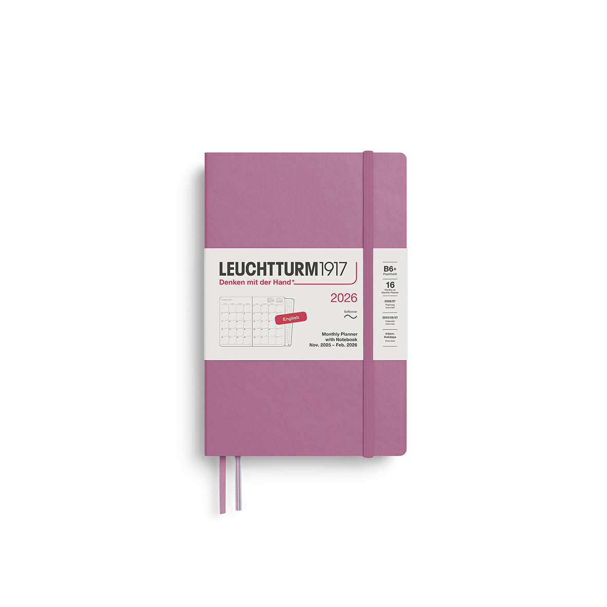 Leuchtturm 2026 Agenda Paperback softcover Maand Dotted