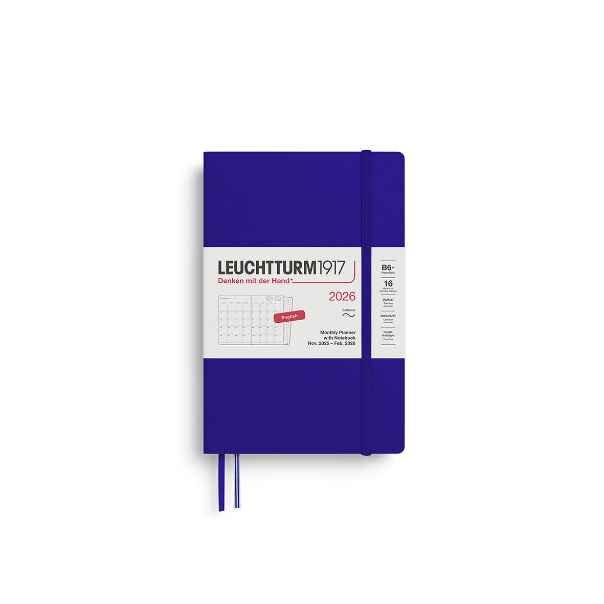 Leuchtturm 2026 Agenda Paperback softcover Maand Dotted