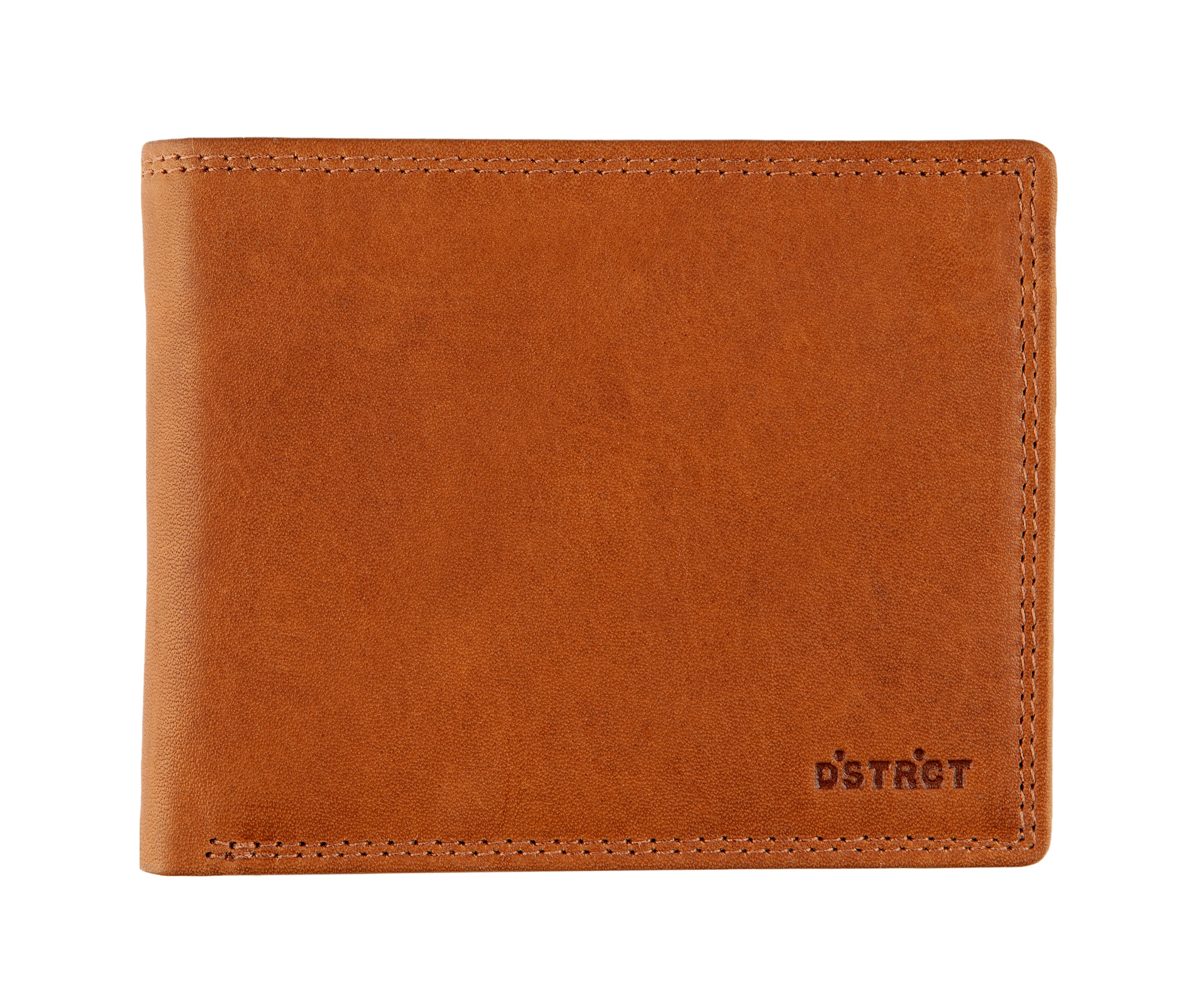 DSTRCT Leather Wallet Cognac