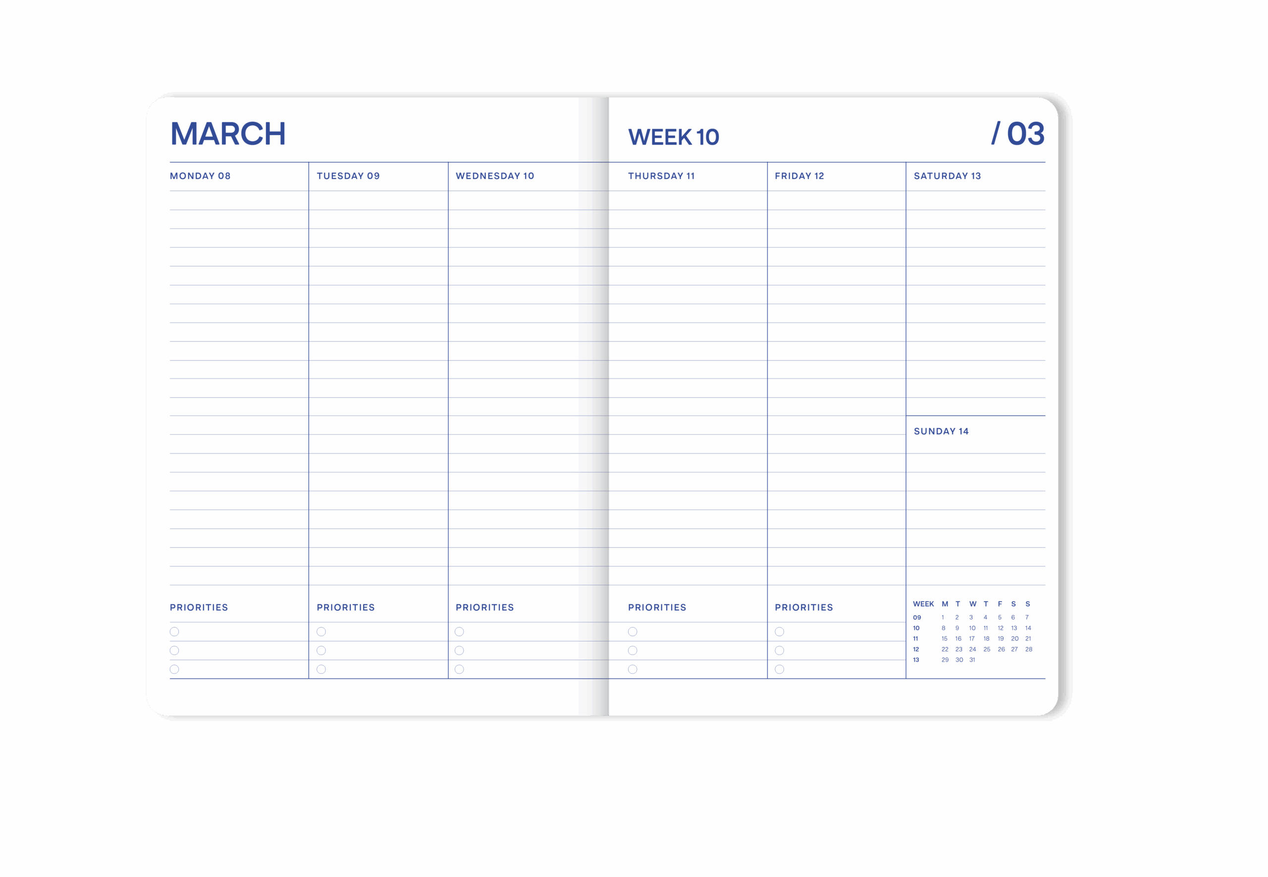 A-Journal 18-maanden Agenda A5 Fabrique Zon Geel 2026/27