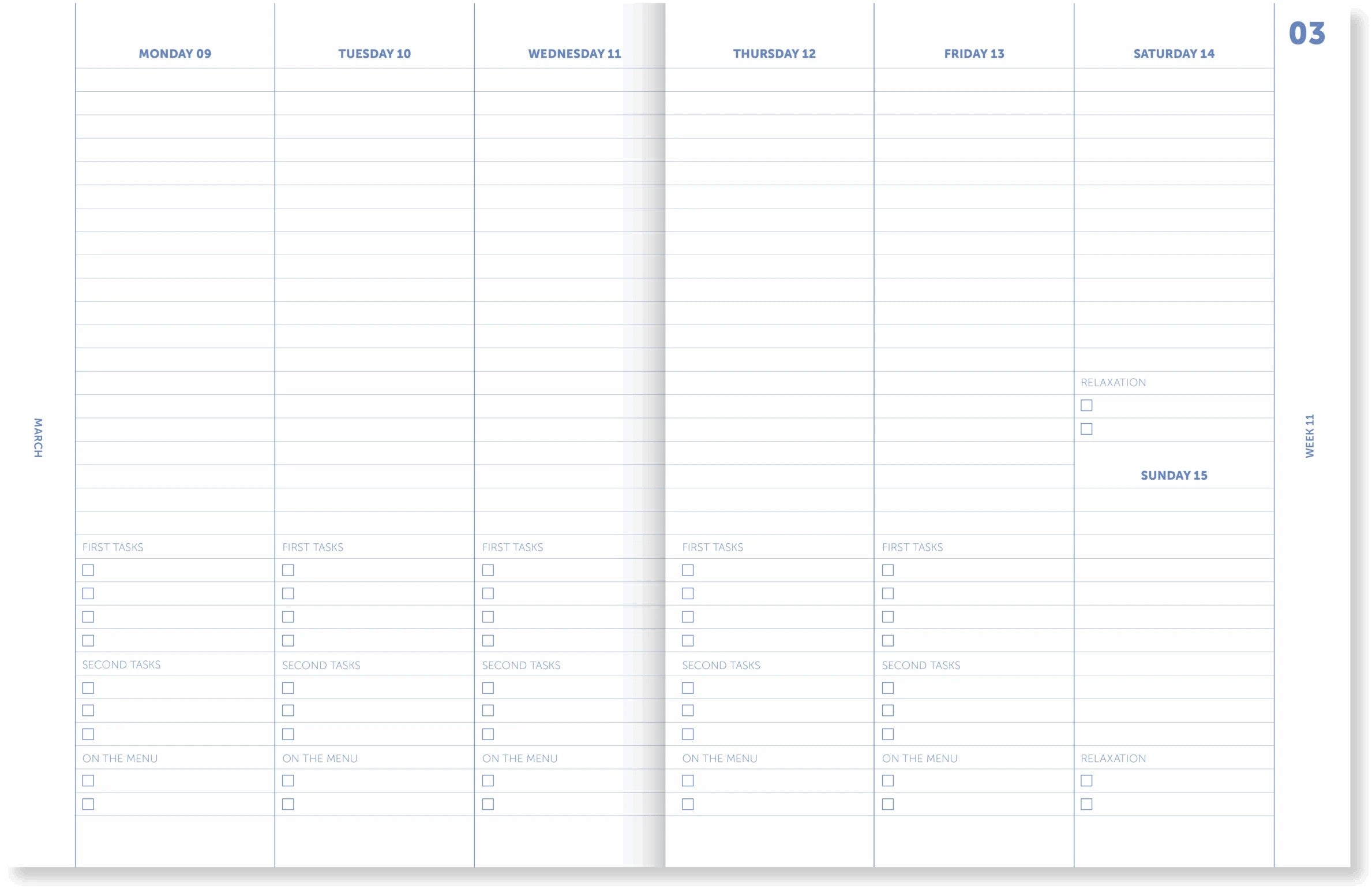 A-Journal Agenda 2026 Oranje Linnen Omslag A5+
