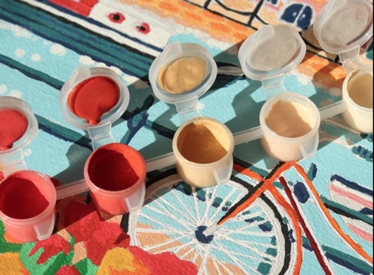 Kit for Painting By Numbers - Amsterdam