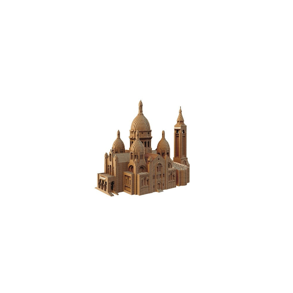 3D Cardboard Puzzle: Sacre Coeur