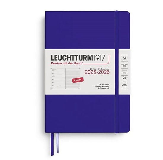 Leuchtturm 18 months diary softcover large 2025-2026