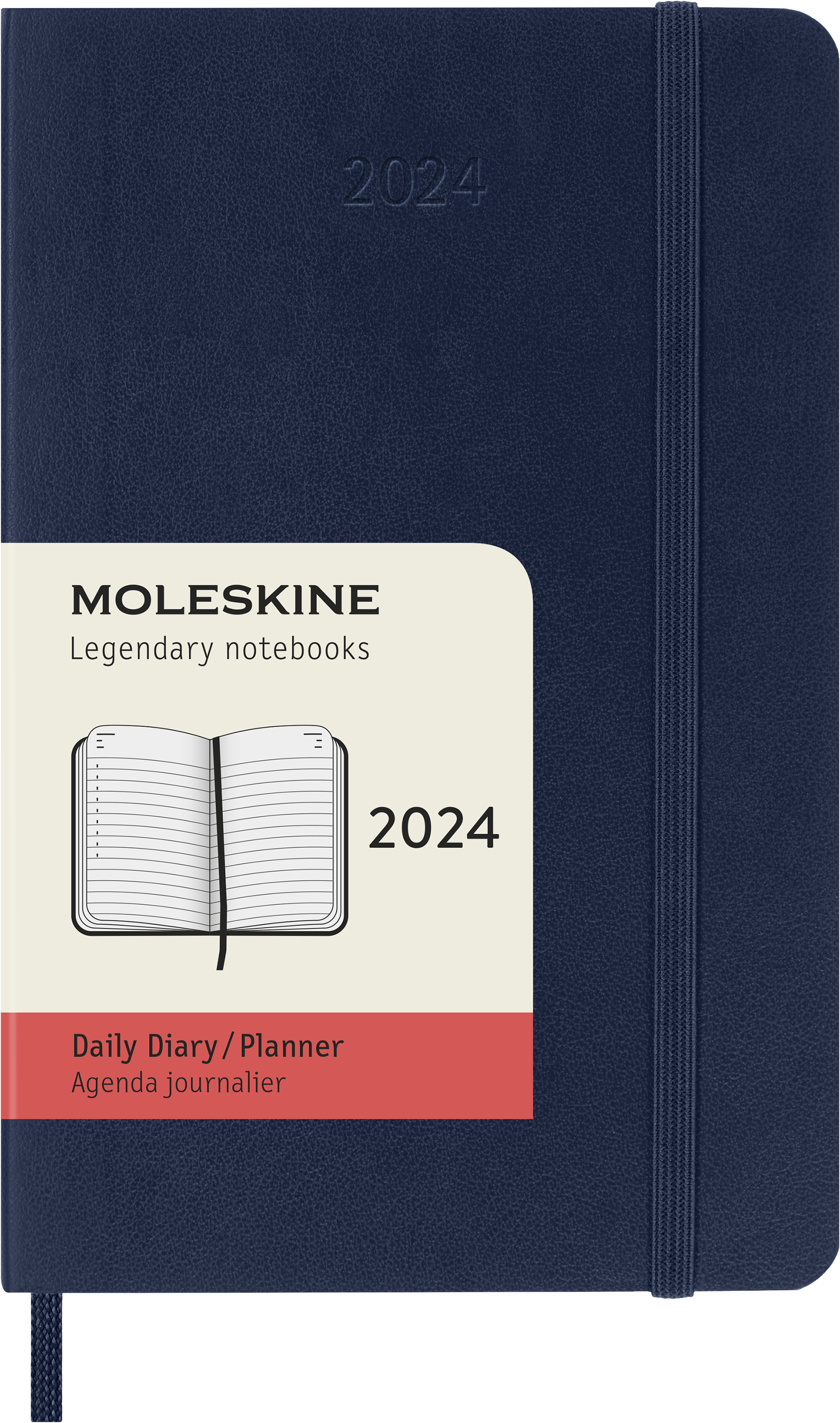 Moleskine 2024 agenda softcover pocket dag