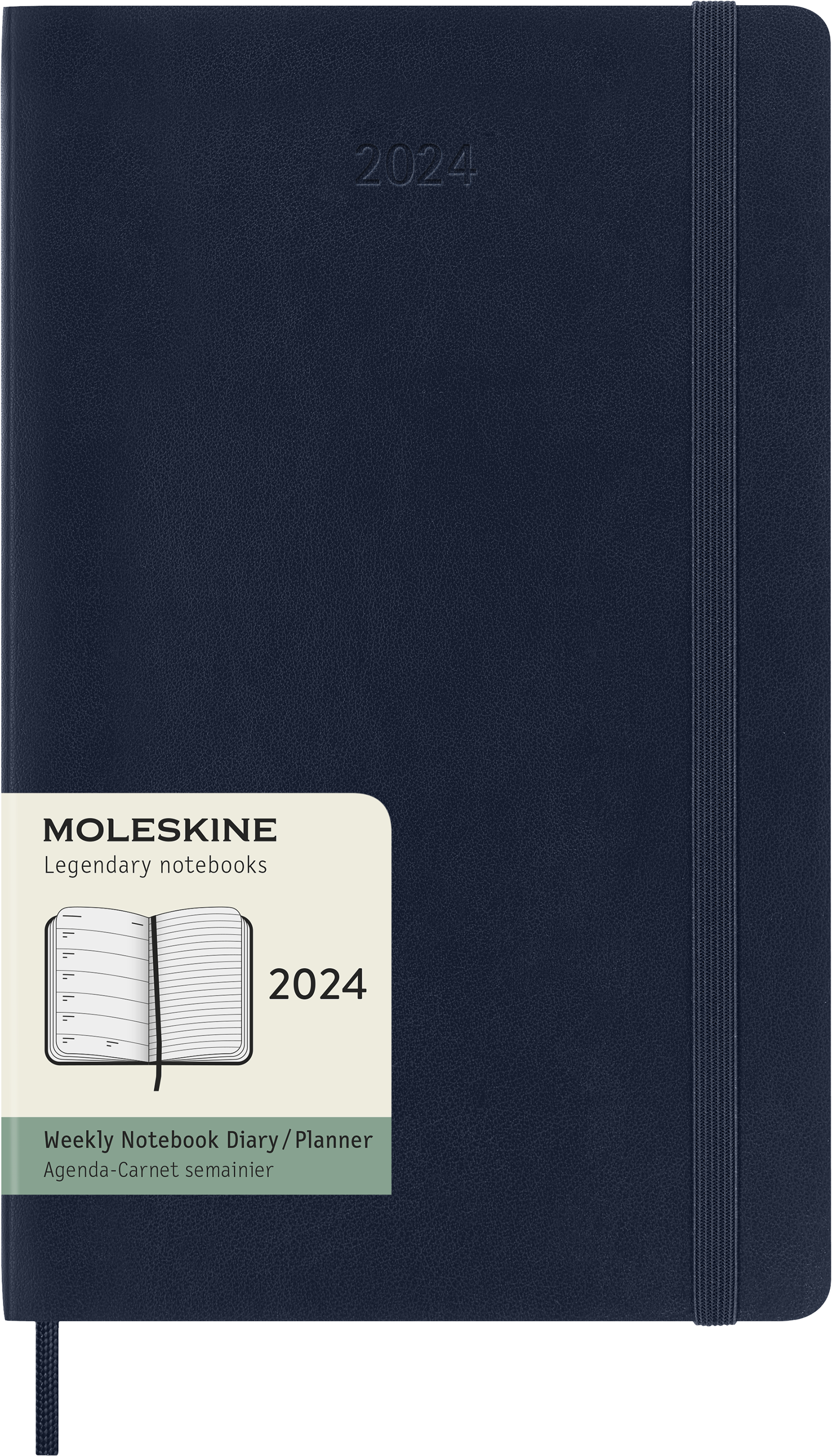 Moleskine 2024 diary softcover large week