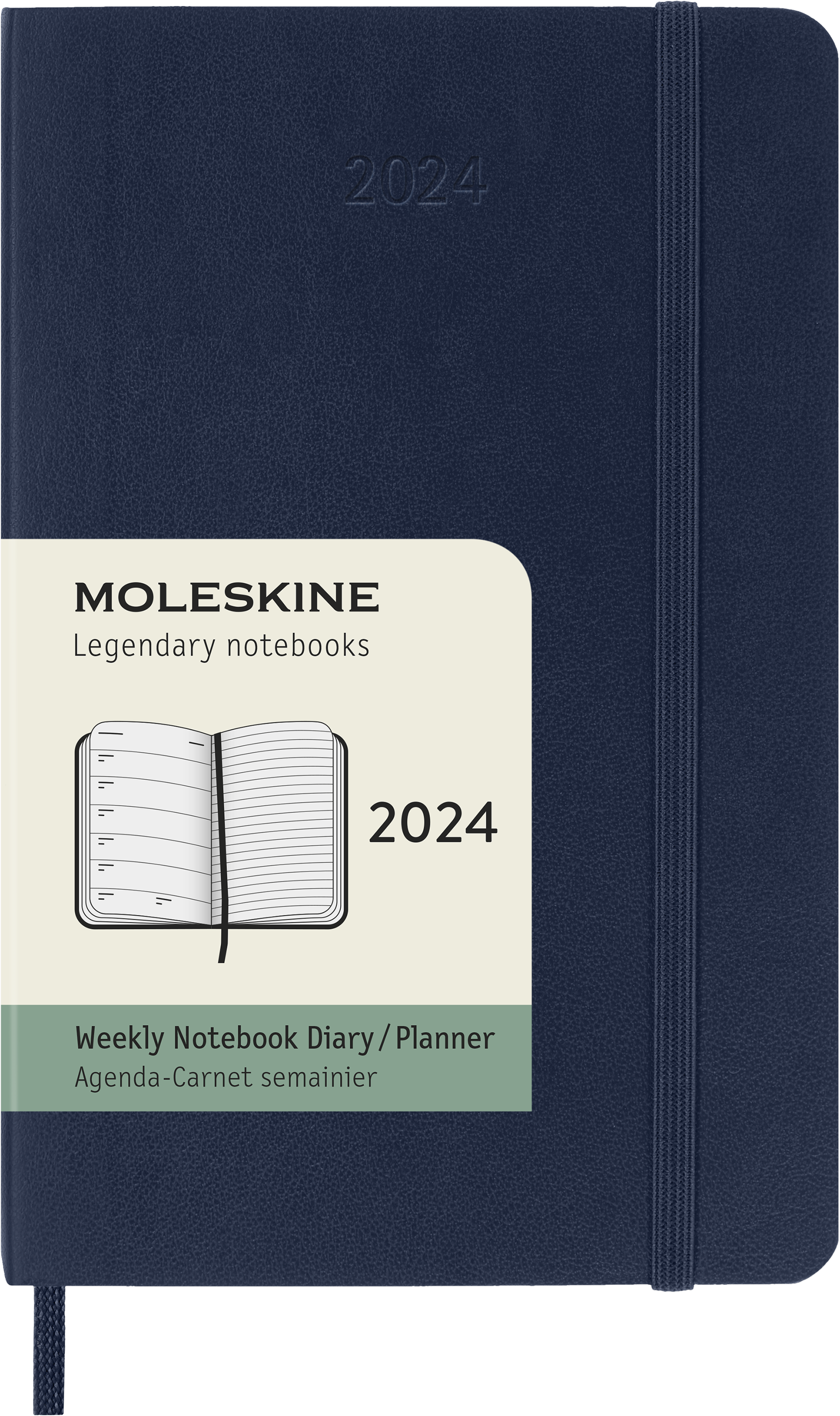 Moleskine 2024 agenda softcover pocket week