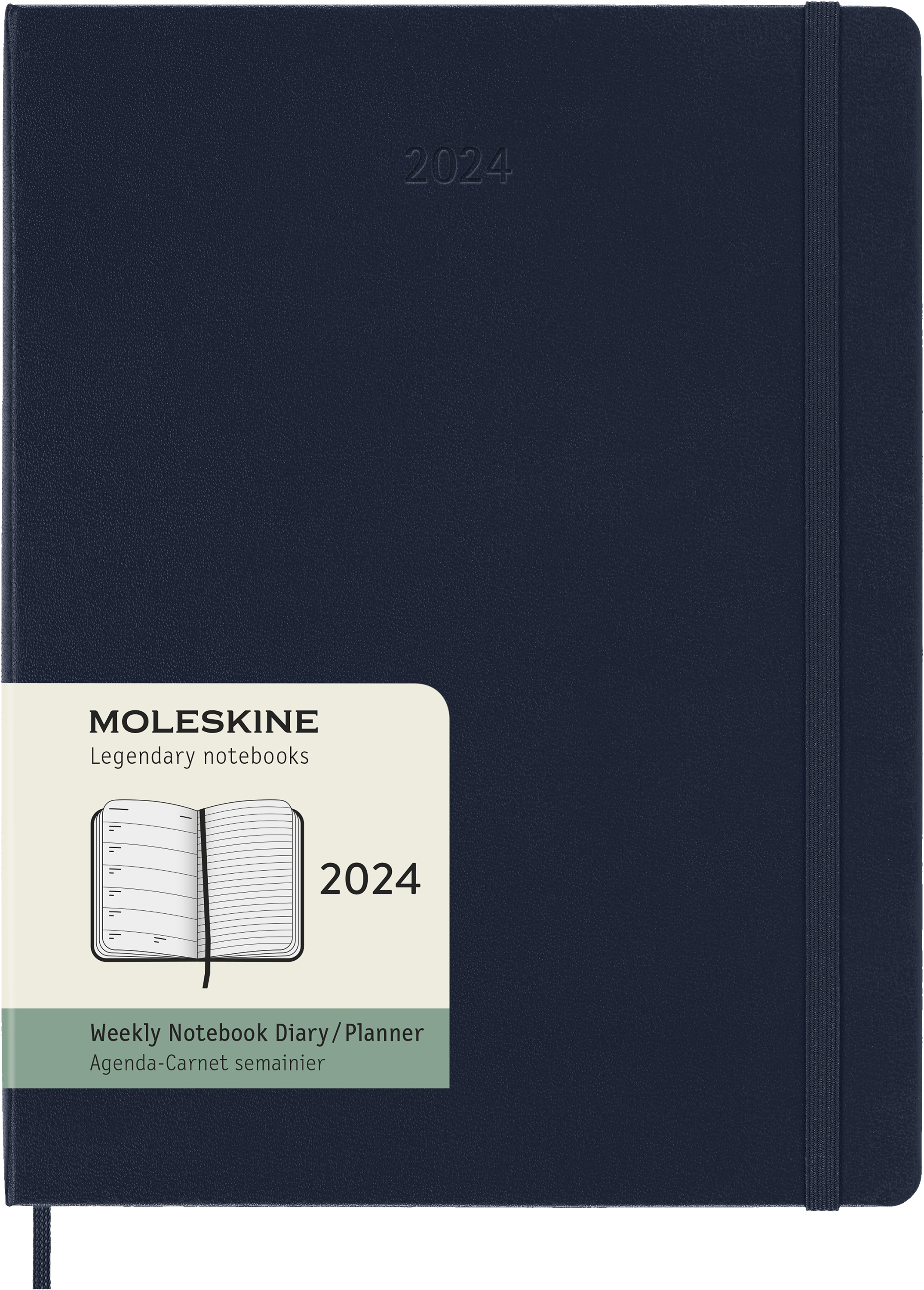 Moleskine 2024 diary hardcover x-large week