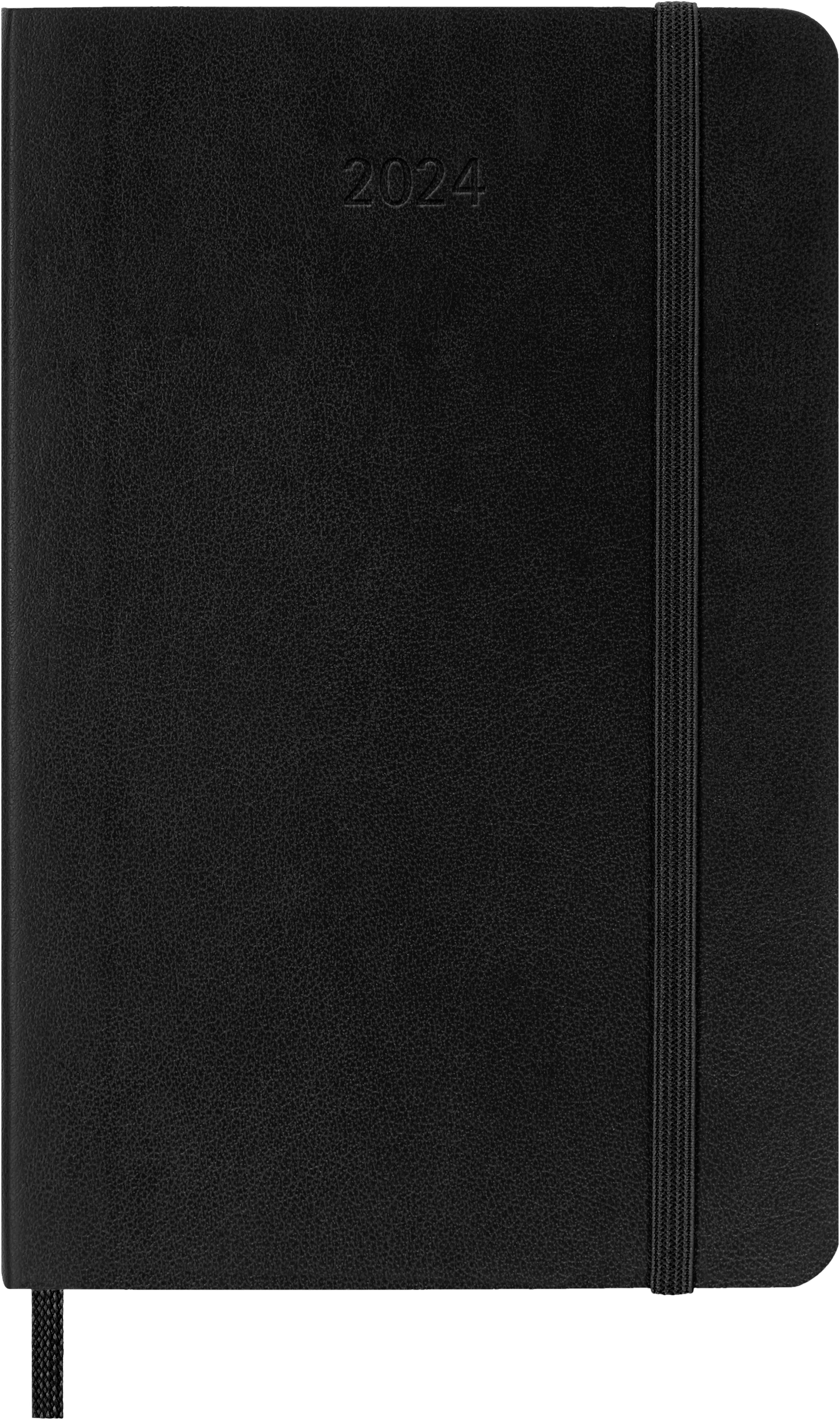 Moleskine 2024 diary softcover pocket week on 2 pages