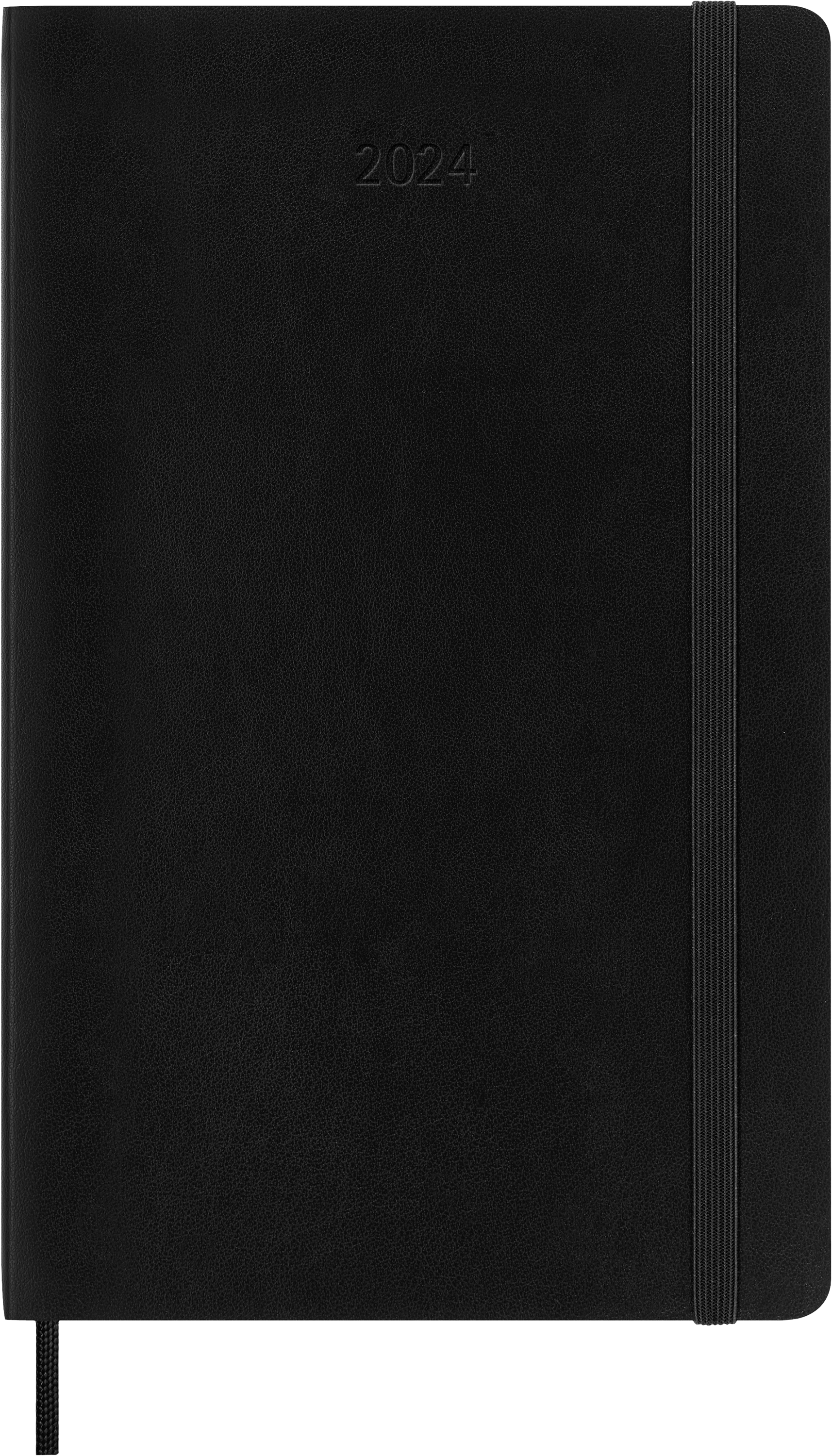 Moleskine 2024 diary softcover large week on 2 pages