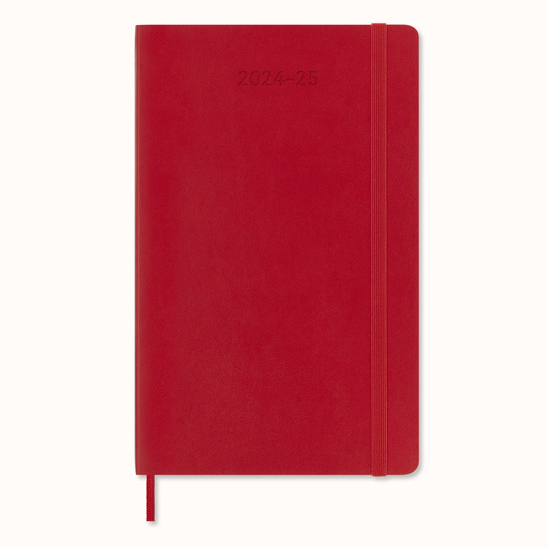 Moleskine 18 month diary softcover large 2024-2025