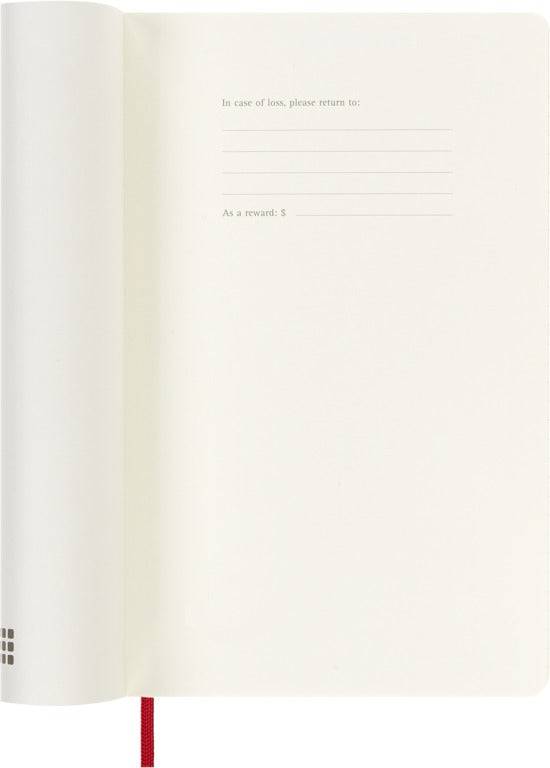 Moleskine 18-Monatskalender Softcover groß 2025-2026