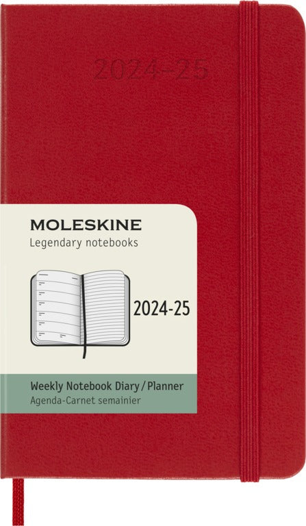 Moleskine 18 maanden agenda hardcover pocket 2024-2025