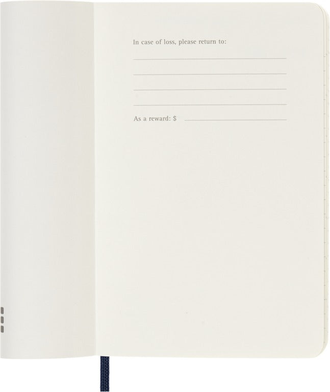 Moleskine 18 month diary softcover pocket 2024-2025