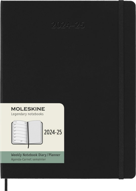 Moleskine 18-Monats-Kalender Hardcover X-Large 2024-2025