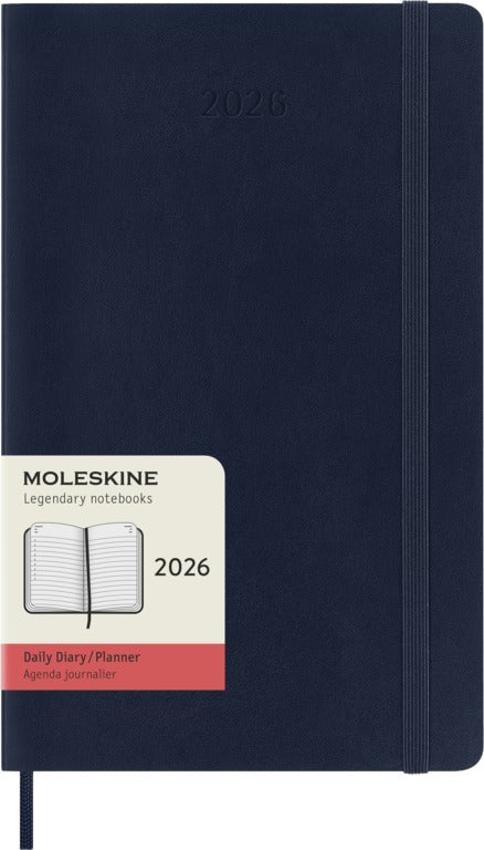 Moleskine 2026 Agenda Softcover Large Dag