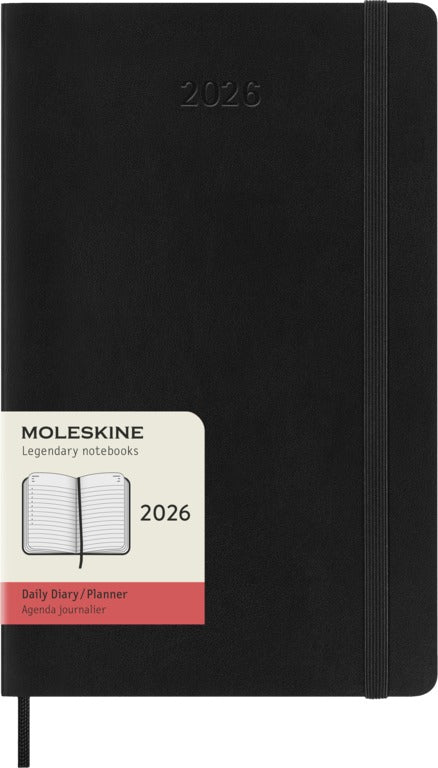 Moleskine 2026 Agenda Softcover Large Dag