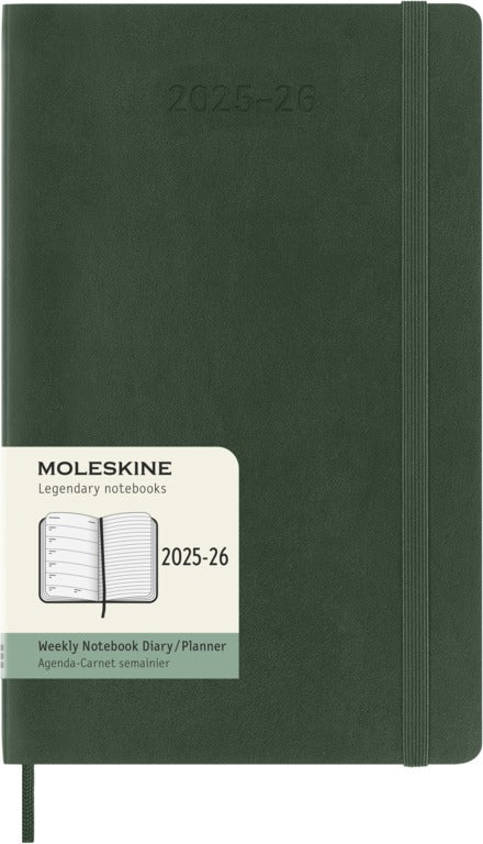 Moleskine 18-Monatskalender Softcover groß 2025-2026