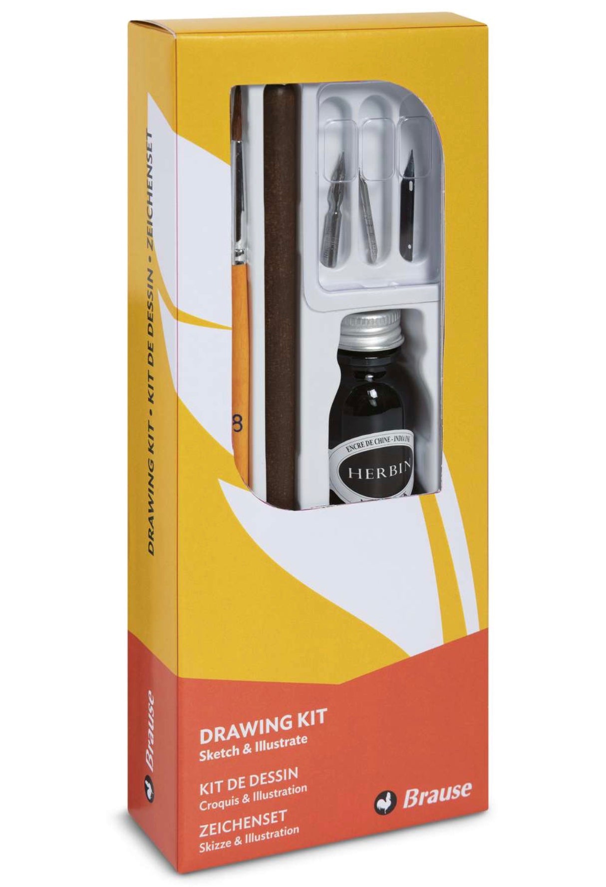 Drawing Kit with Indian Ink
