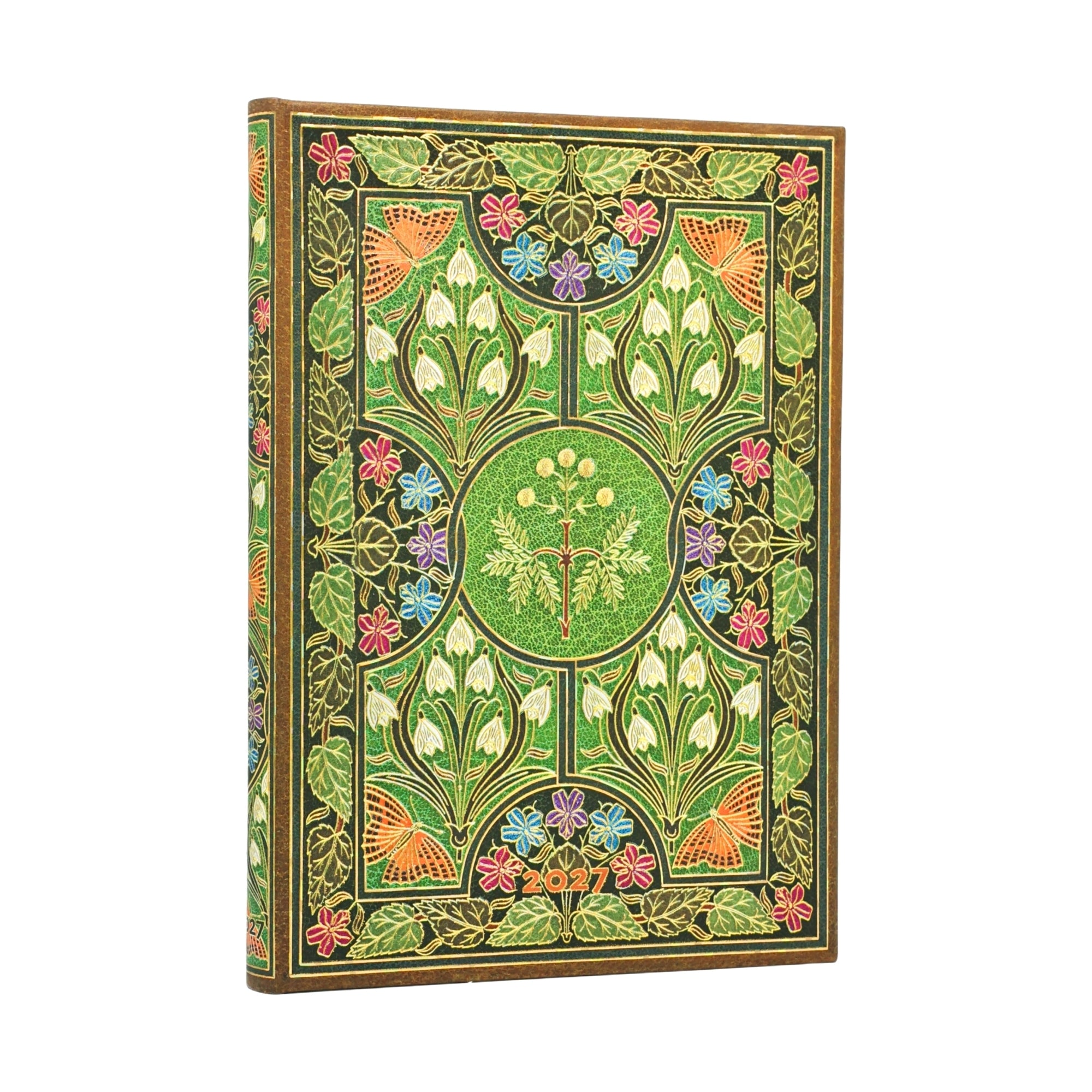 Paperblanks 2027 Agenda Hardcover Midi Poetry in Bloom
