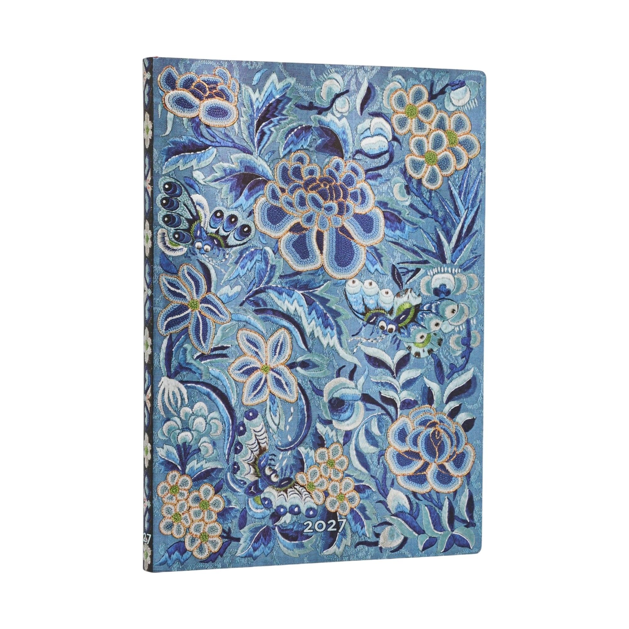 Paperblanks 2027 Agenda Midi Softcover Blue Willow Celebrate Hanfu