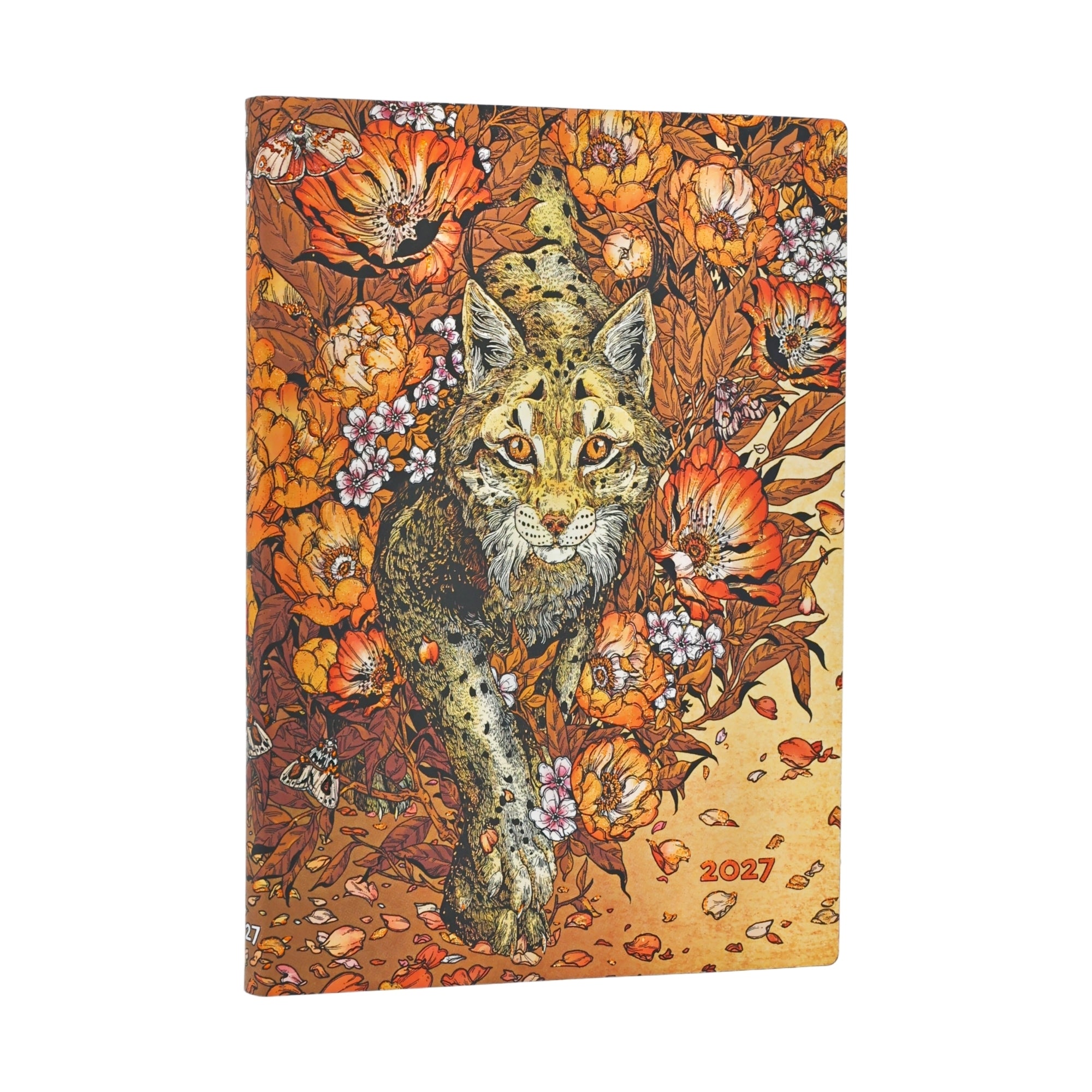 Paperblanks 2027 Diary Midi Flex Lynx Rising E. Williams