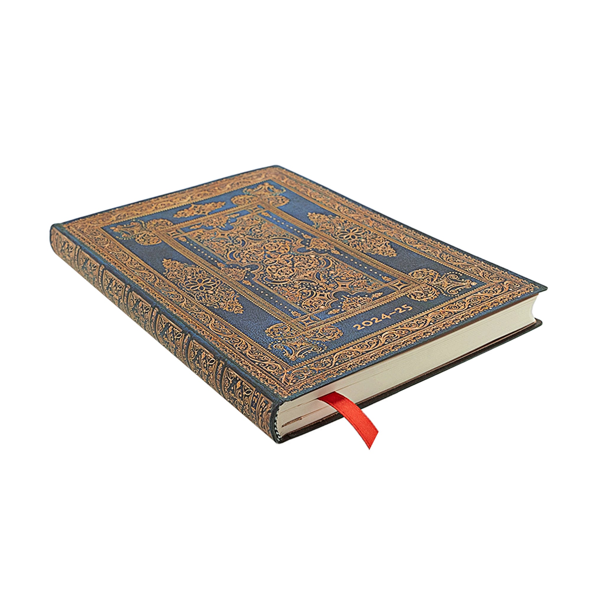 Paperblanks 18 months diary midi softcover Blue Luxe 2025-2026