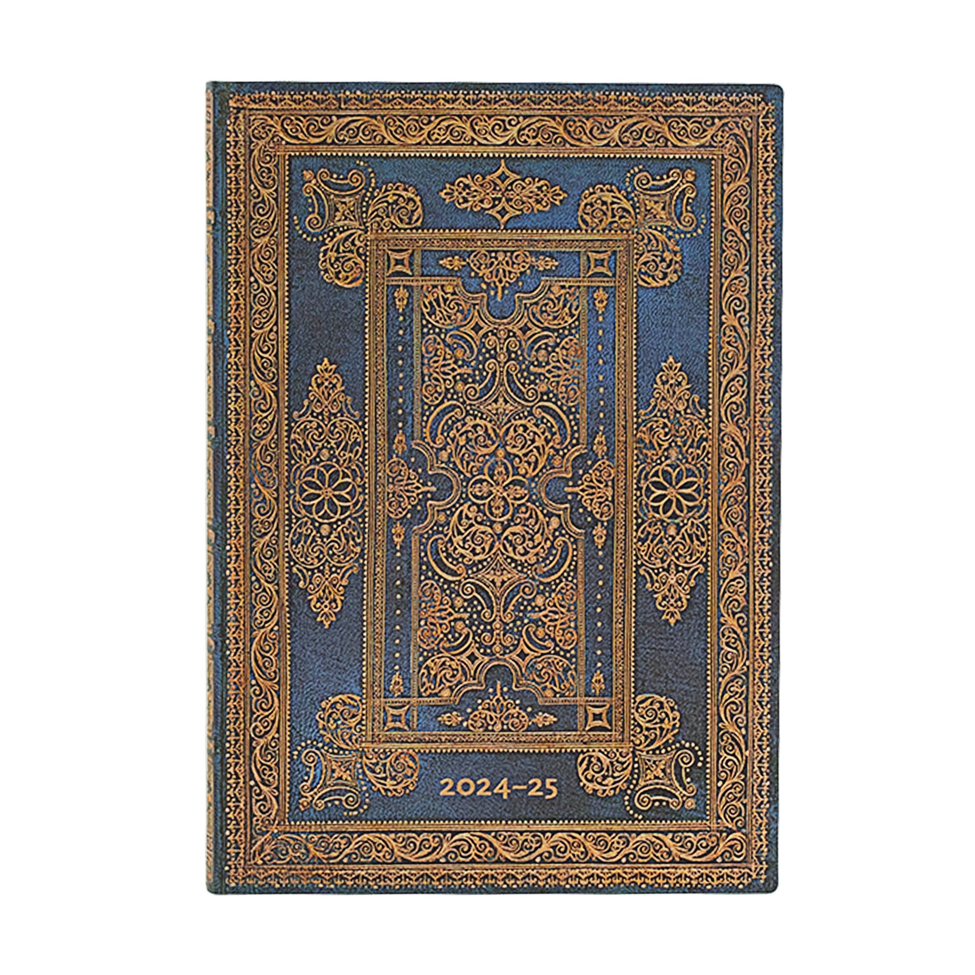 Paperblanks 18 months diary midi softcover Blue Luxe 2025-2026