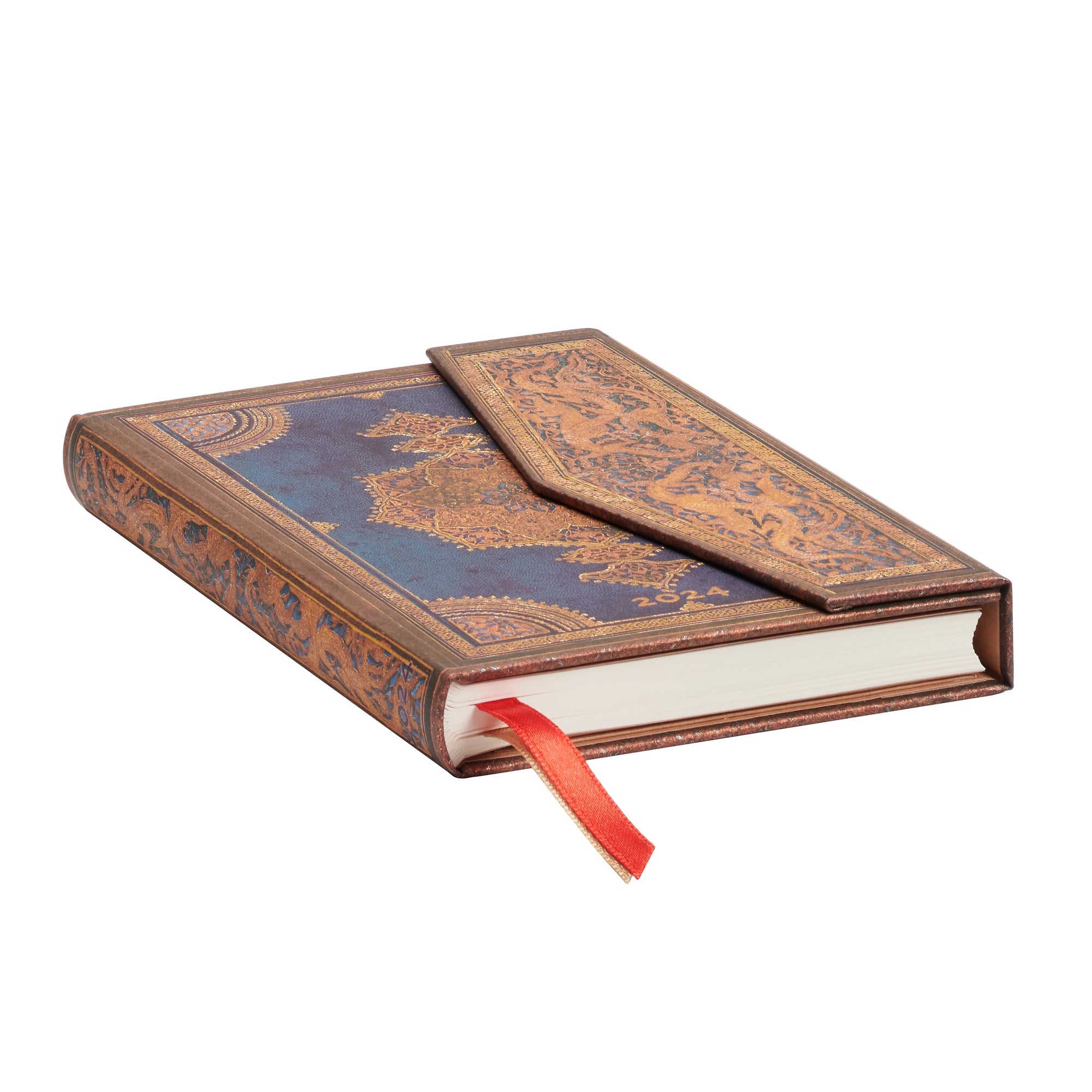 Paperblanks 2024 diary hardcover mini Safavid indigo