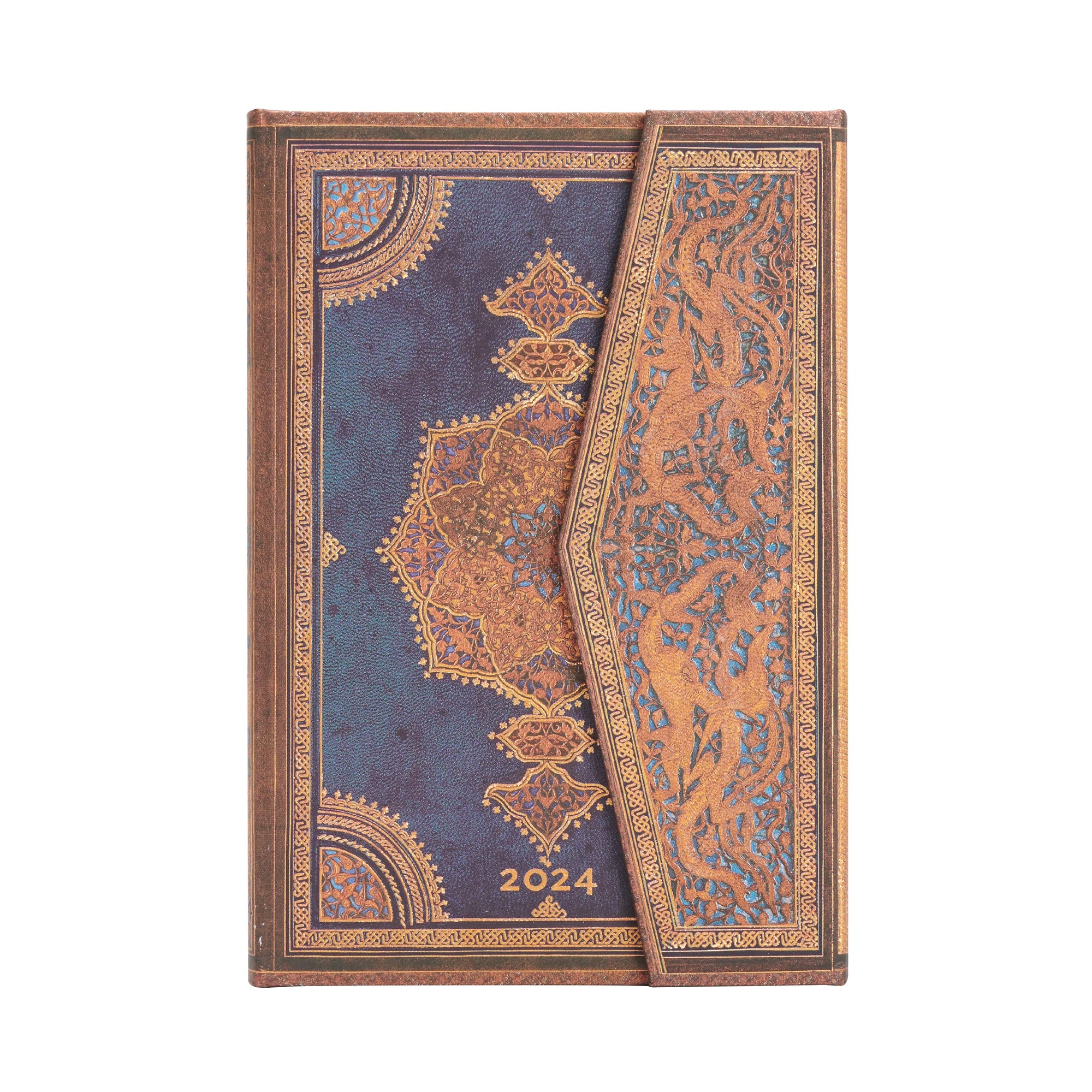 Paperblanks 2024 diary hardcover mini Safavid indigo