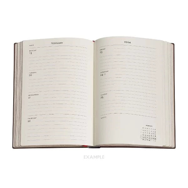 Paperblanks 2024 diary hardcover midi Anemone