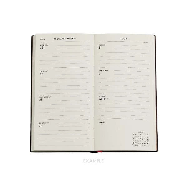 Paperblanks 2024 diary hardcover Pink Honeysuckle