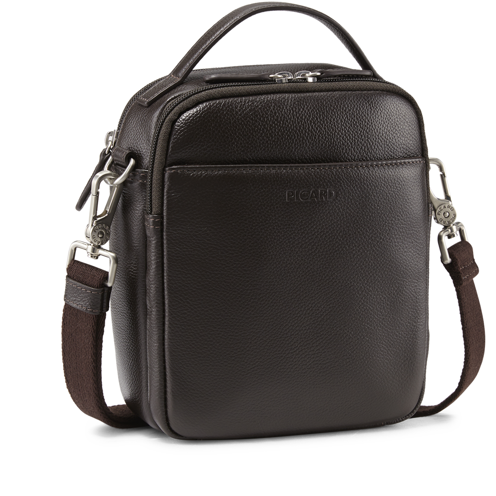 Picard Leder Umhängetasche Milano Kaffee