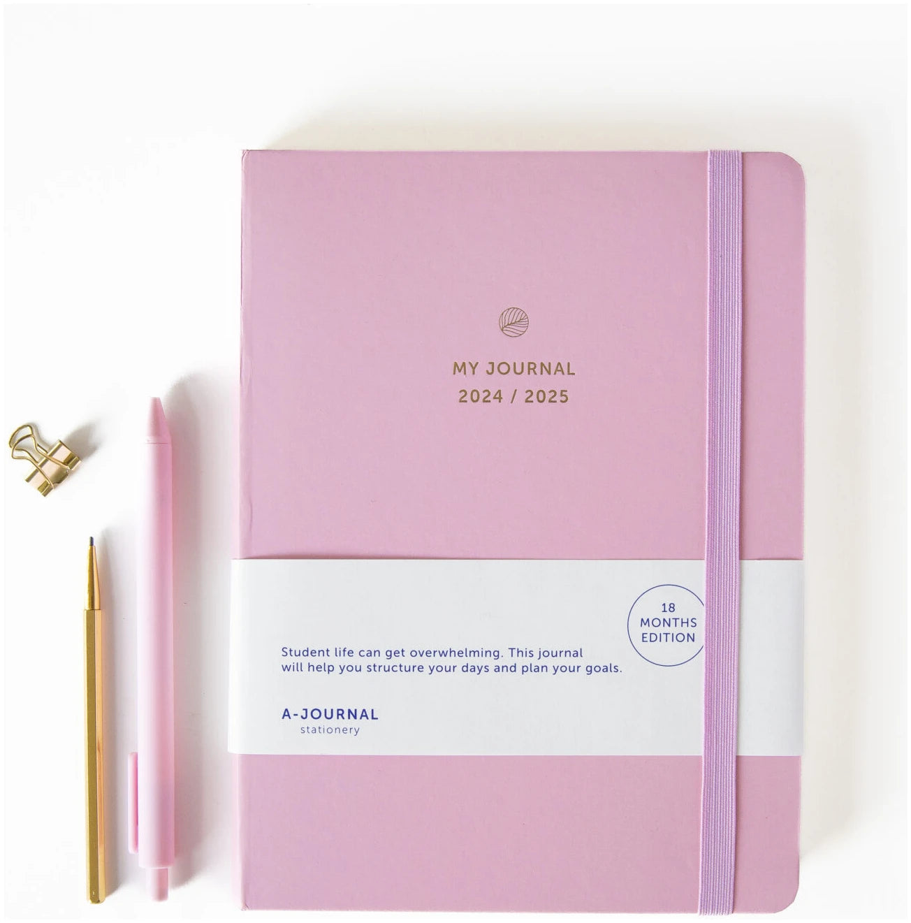 A-Journal 18 Months Diary 2024/2025 Lilac