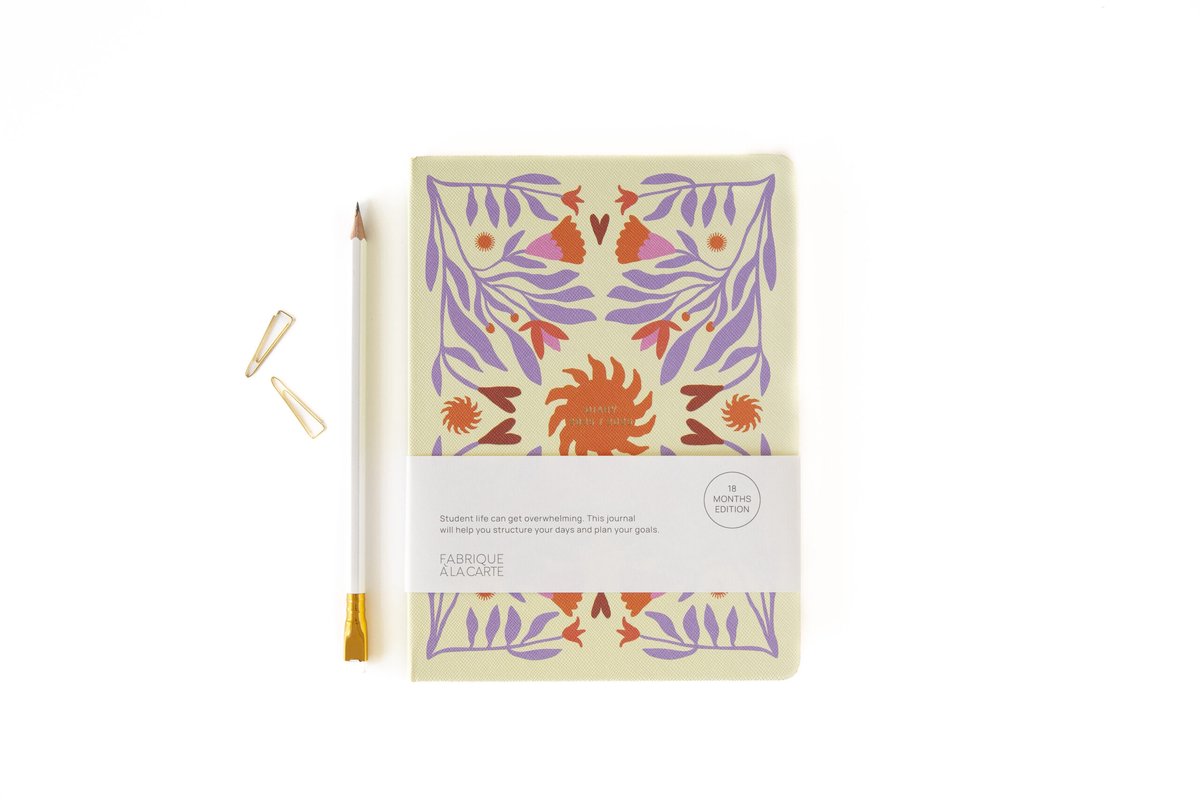 A-Journal 18 Months Diary 2025/2026 Fabrique
