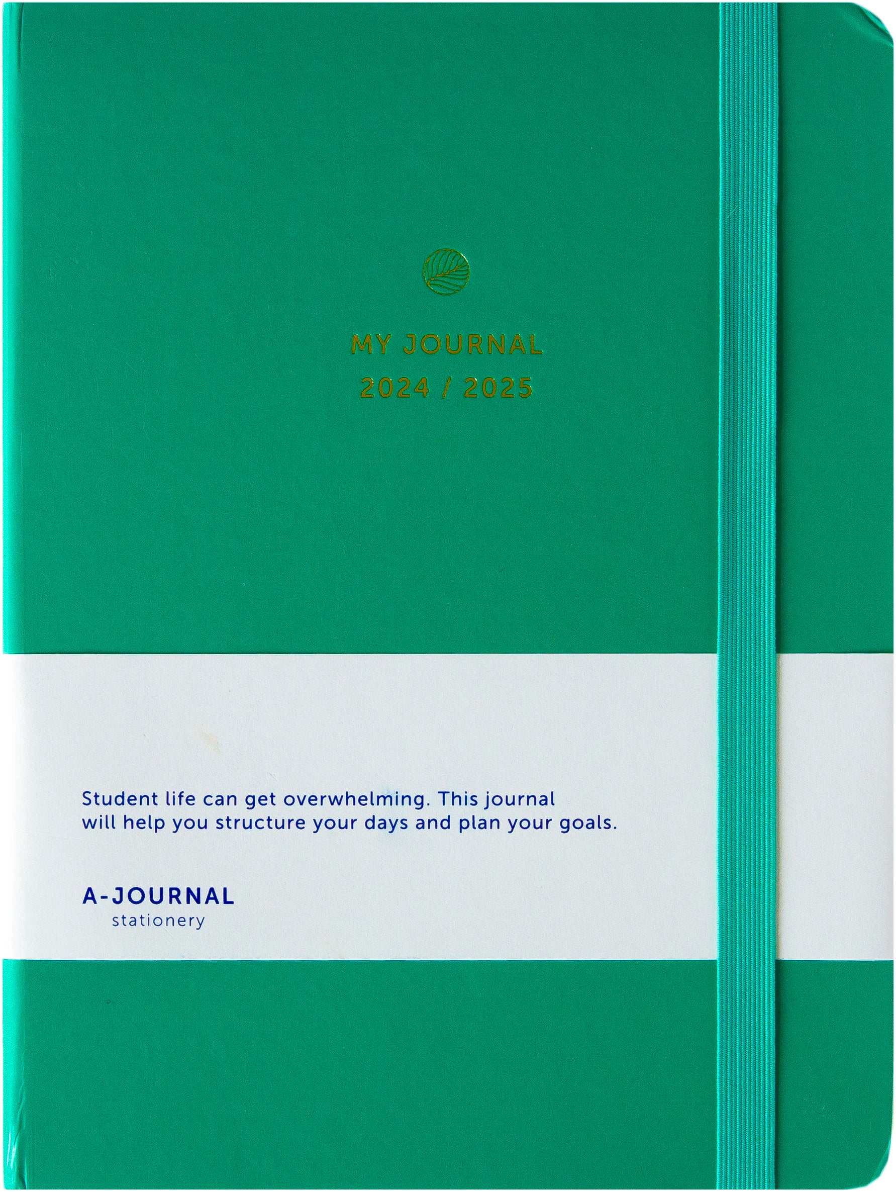 A-Journal 2024/2025 College Diary A5 Emerald Green