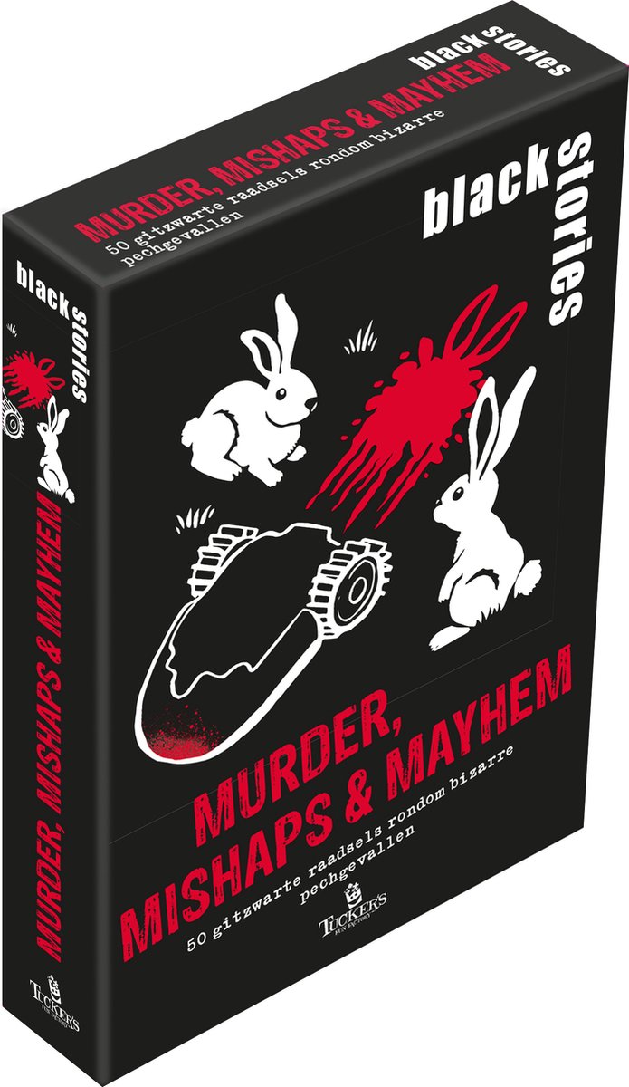 Black Stories Murder, Mishaps & Mayhem - 50 gitzwarte raadsels