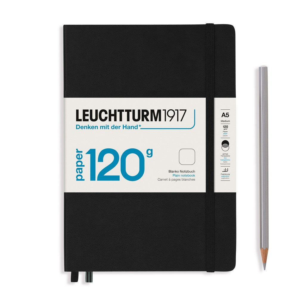 Leuchtturm Notitieboek Medium (A5) Hardcover Blanco 120 g