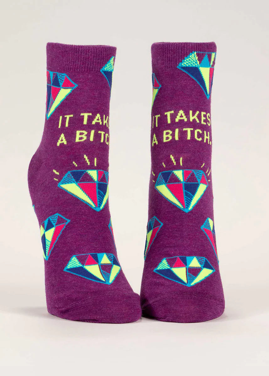 Socks Women Ankle It Takes a Bitch