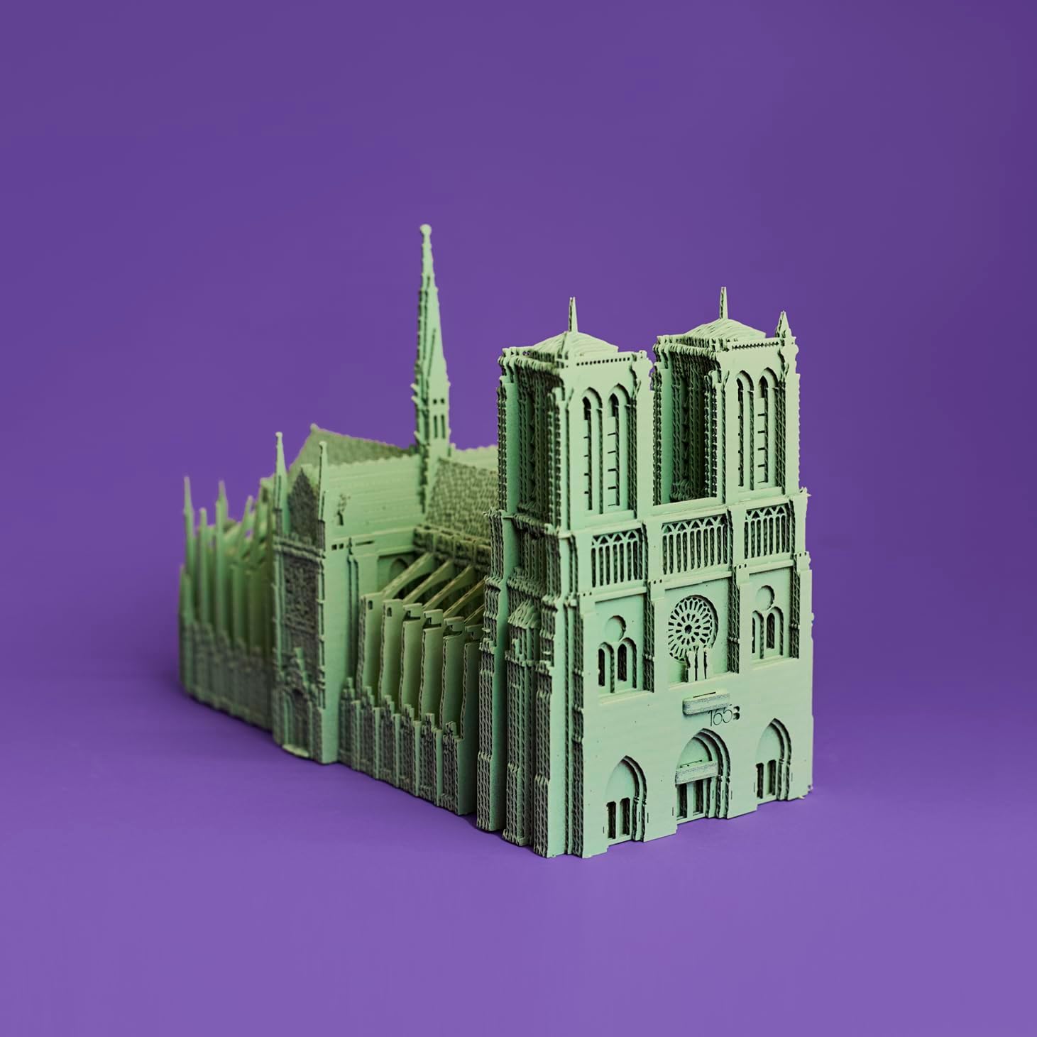 3D Cardboard Puzzle: Notre Dame de Paris
