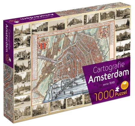 Cartografiepuzzel Amsterdam NL